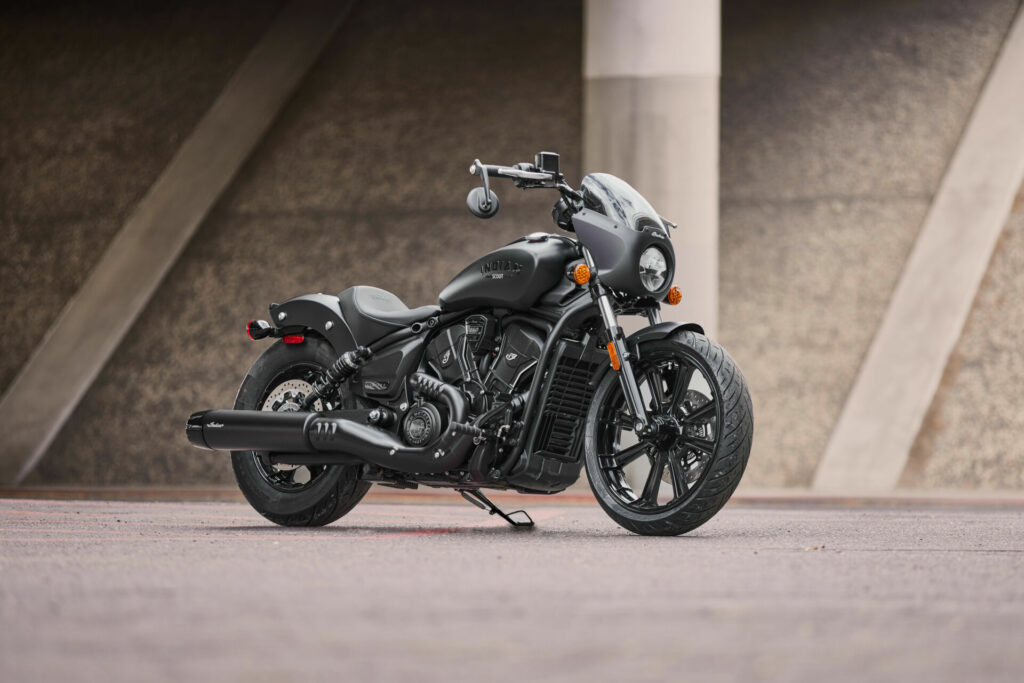 A 2025 Indian Sport Scout. Photo courtesy Indian Motorcycle.