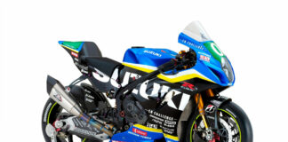 Team Suzuki CN Challenge's special GSX-R1000 endurance racebike. Photo courtesy Suzuki Motorcycles Australia.