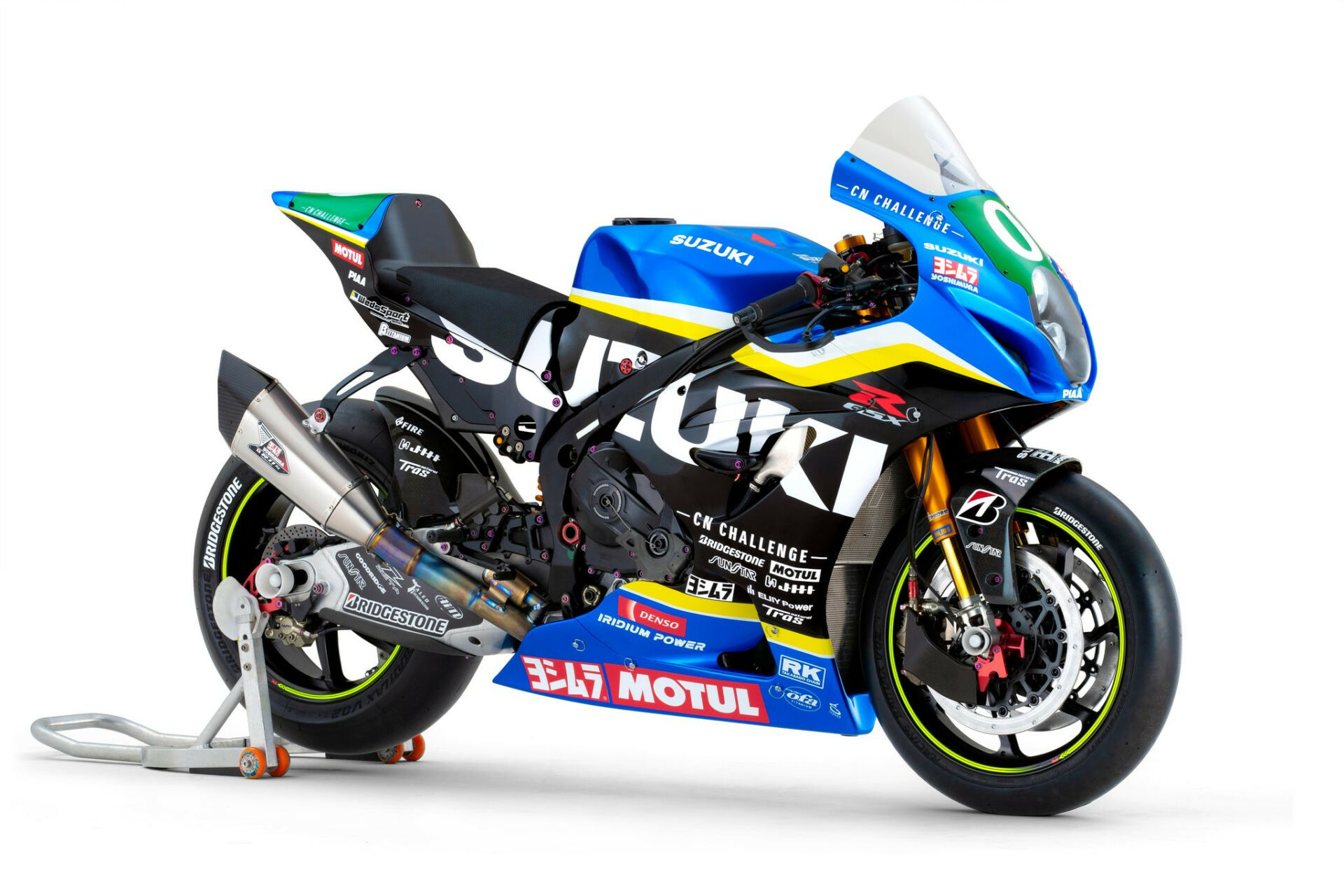 Team Suzuki CN Challenge's special GSX-R1000 endurance racebike. Photo courtesy Suzuki Motorcycles Australia.