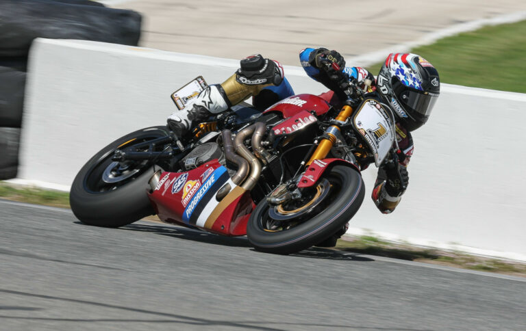 MotoAmerica: O’Hara Fastest In Super Hooligan Warm-Up At Daytona