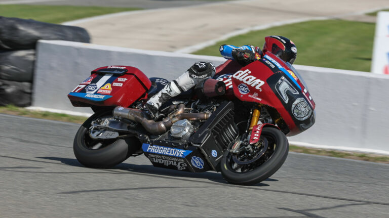 MotoAmerica: Herfoss Captures Bagger Pole Position At Daytona