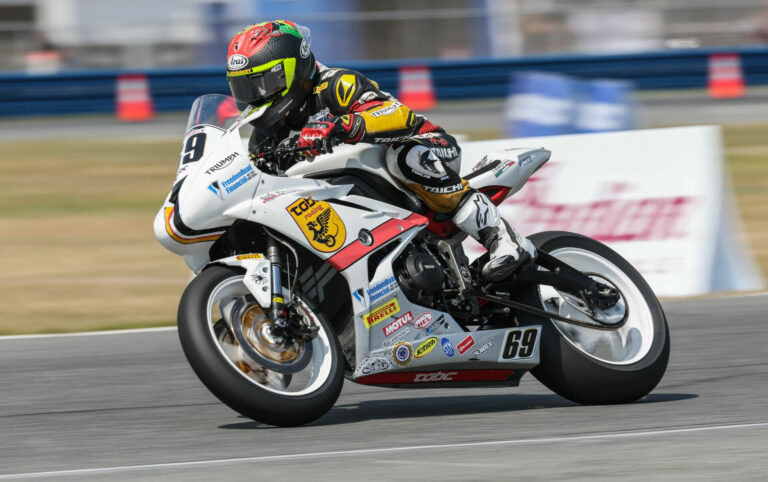 MotoAmerica: TOBC Racing Returns To Daytona 200 With Triumph And Eslick