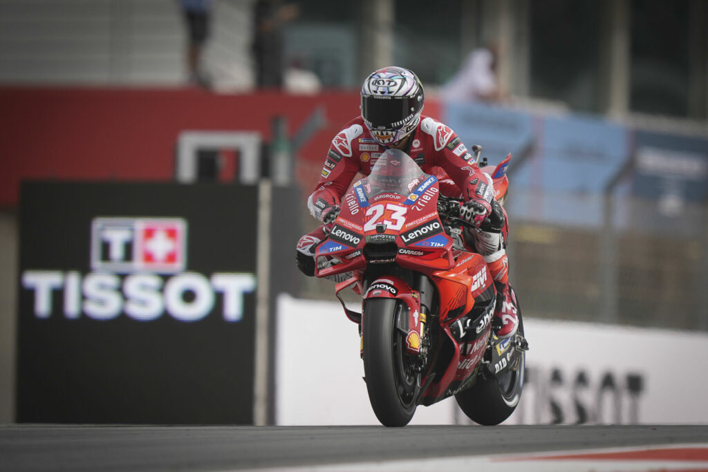 Enea Bastianini (23). Photo courtesy Dorna.