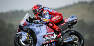 Marc Marquez (93). Photo courtesy Gresini Racing.