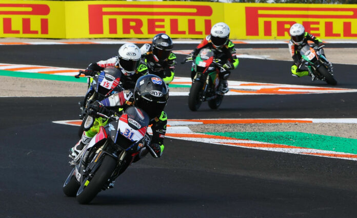 The FIM Mini Cup USA Series will serve as the pathway to the FIM MiniGP World Series. Photo courtesy Pirelli.