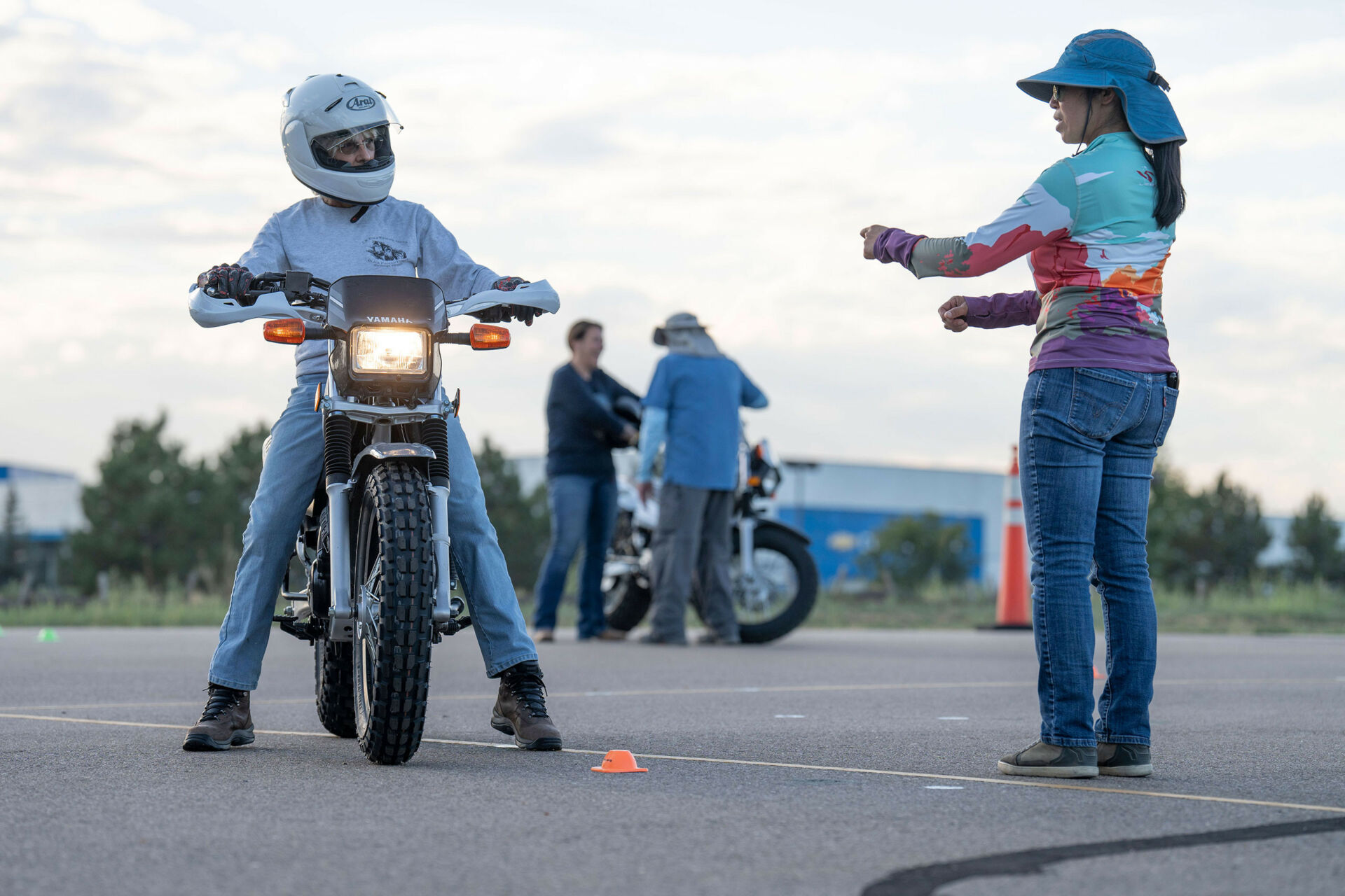 The Motorcycle Safety Foundation (MSF) is holding events all across the U.S. where aspiring motorcyclists can ride a motorcycle for the first time for free. Photo courtesy MSF.