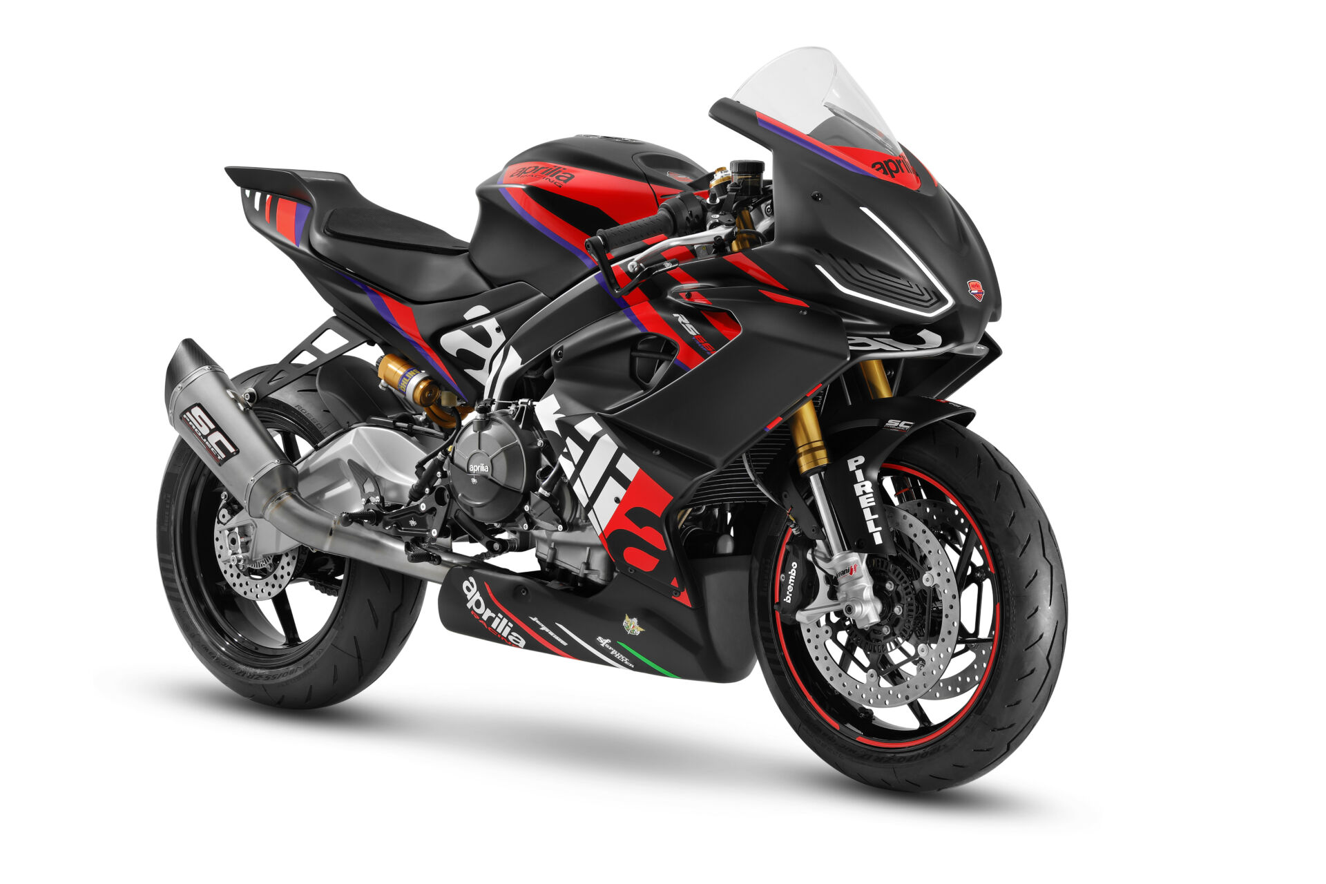 A 2024-model Aprilia RS 660 Trofeo. Photo courtesy Aprilia.