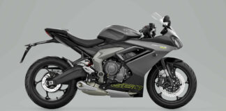 A 2024 Triumph Daytona 660. Photo courtesy Triumph Motorcycles.