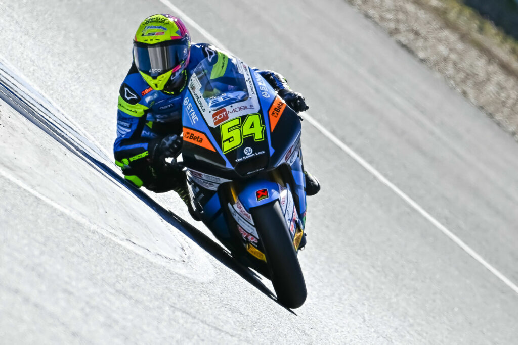 Fermin Aldeguer (54). Photo courtesy Dorna.