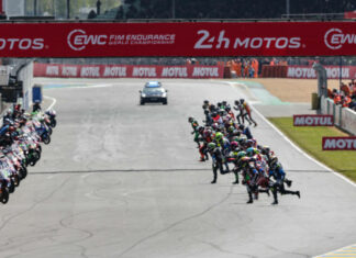 The start of the 2024 Le Mans 24-Hour FIM Endurance World Championship race, in France. Photo courtesy FIM EWC.