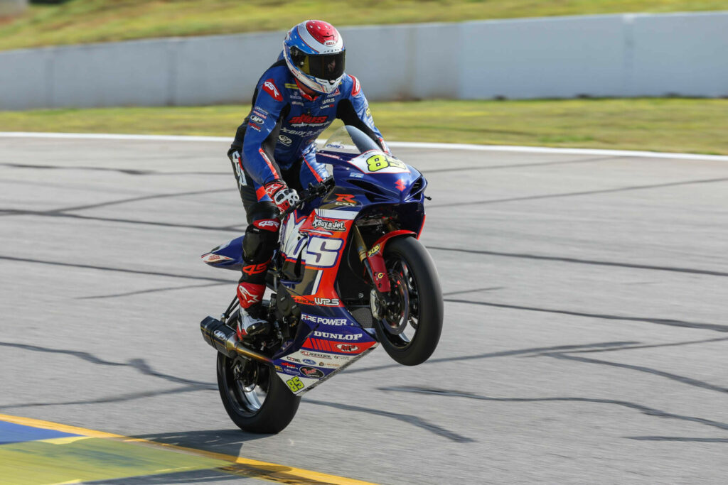 Jake Lewis (85). Photo by Brian J. Nelson, courtesy Altus Motorsports.