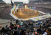 Lincoln Financial Field hosted its first Supercross event, marking the return of the sport to Philadelphia for the first time since 1980. The 43-year gap between 450SX Class events in a city is the longest gap in the sport’s history. The 2024 event marks the first time the 250SX Class has dropped a starting gate in Pennsylvania. Photo courtesy Feld Motor Sports.
