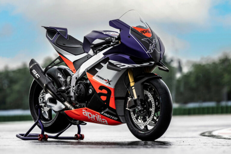 Aprilia’s Last 230-Horsepower XTrenta Track Bikes Come With Special Extras