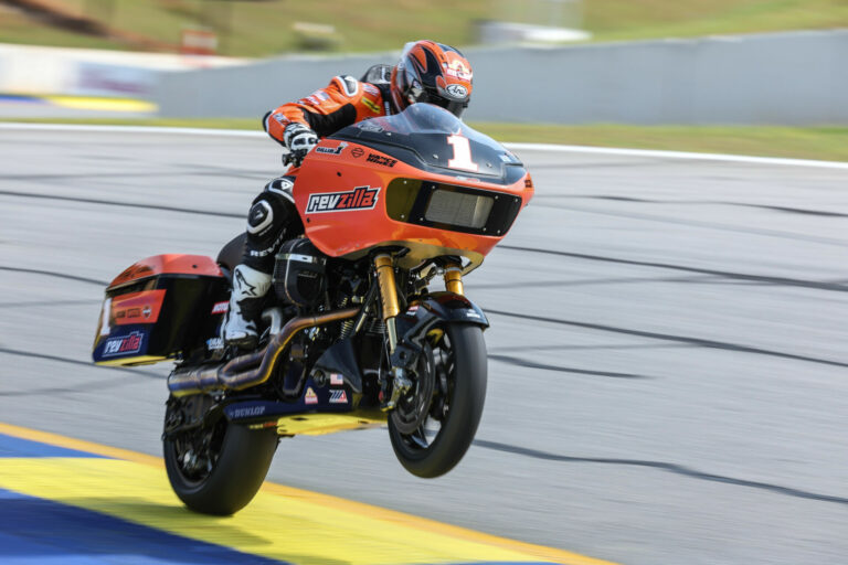 MotoAmerica: Gillim Fastest In Wet Bagger Warm-Up At Road Atlanta