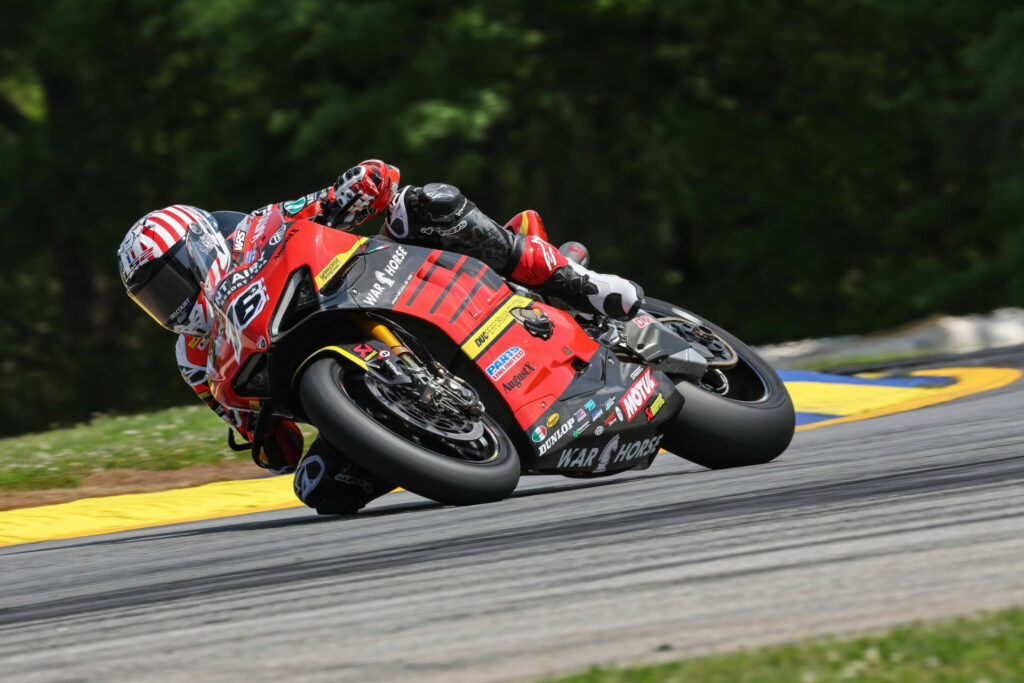 Loris Baz (76). Photo by Brian J. Nelson.