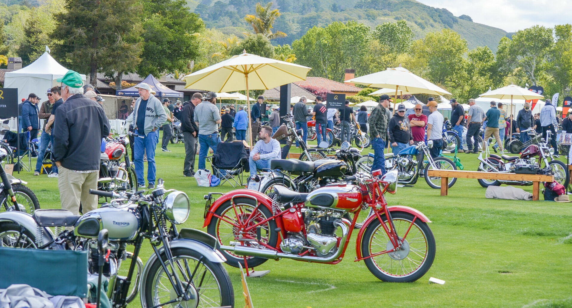 A scene from a previous Quail Motorcycle Gathering. Photo courtesy Quail Motorcycle Gathering.A scene from a previous Quail Motorcycle Gathering. Photo courtesy Quail Motorcycle Gathering.