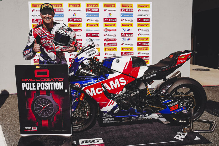 British Superbike: Kent Takes Career-First Pole Position, At Navarra