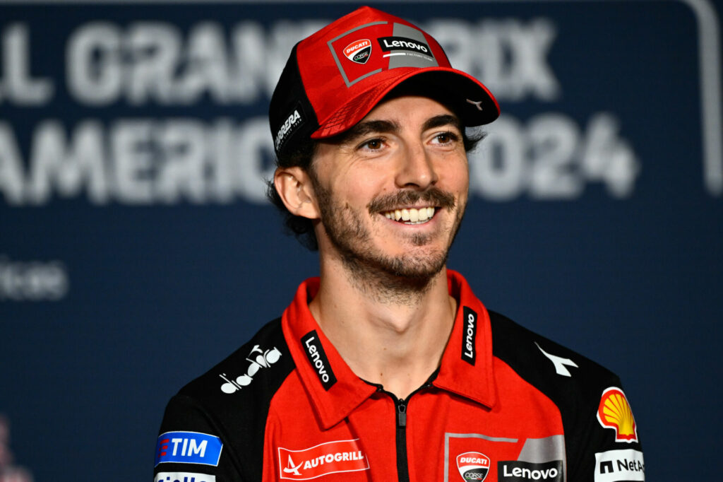 Francesco "Pecco" Bagnaia. Photo courtesy Dorna.