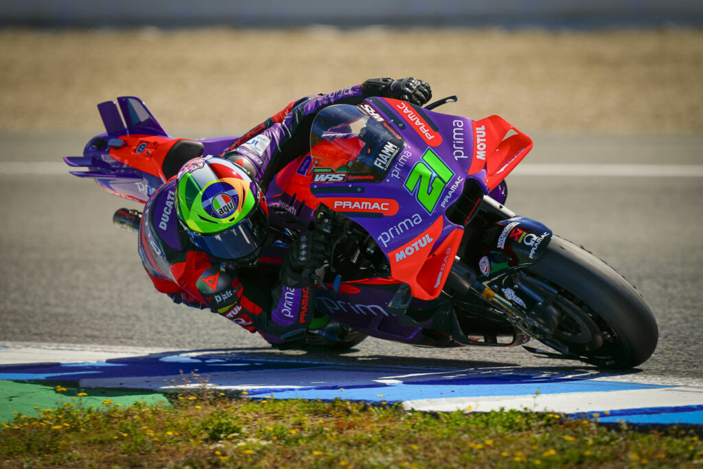 Franco Morbidelli (21). Photo courtesy Dorna.