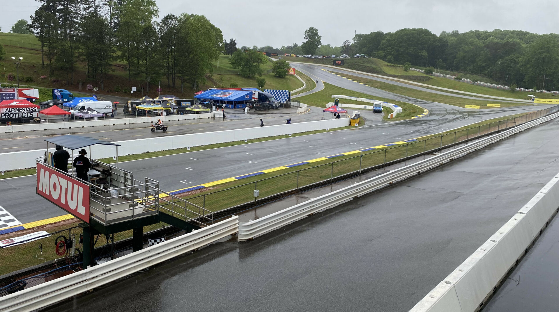 Michelin Raceway Road Atlanta, as seen Sunday morning. Photo by David Swarts.