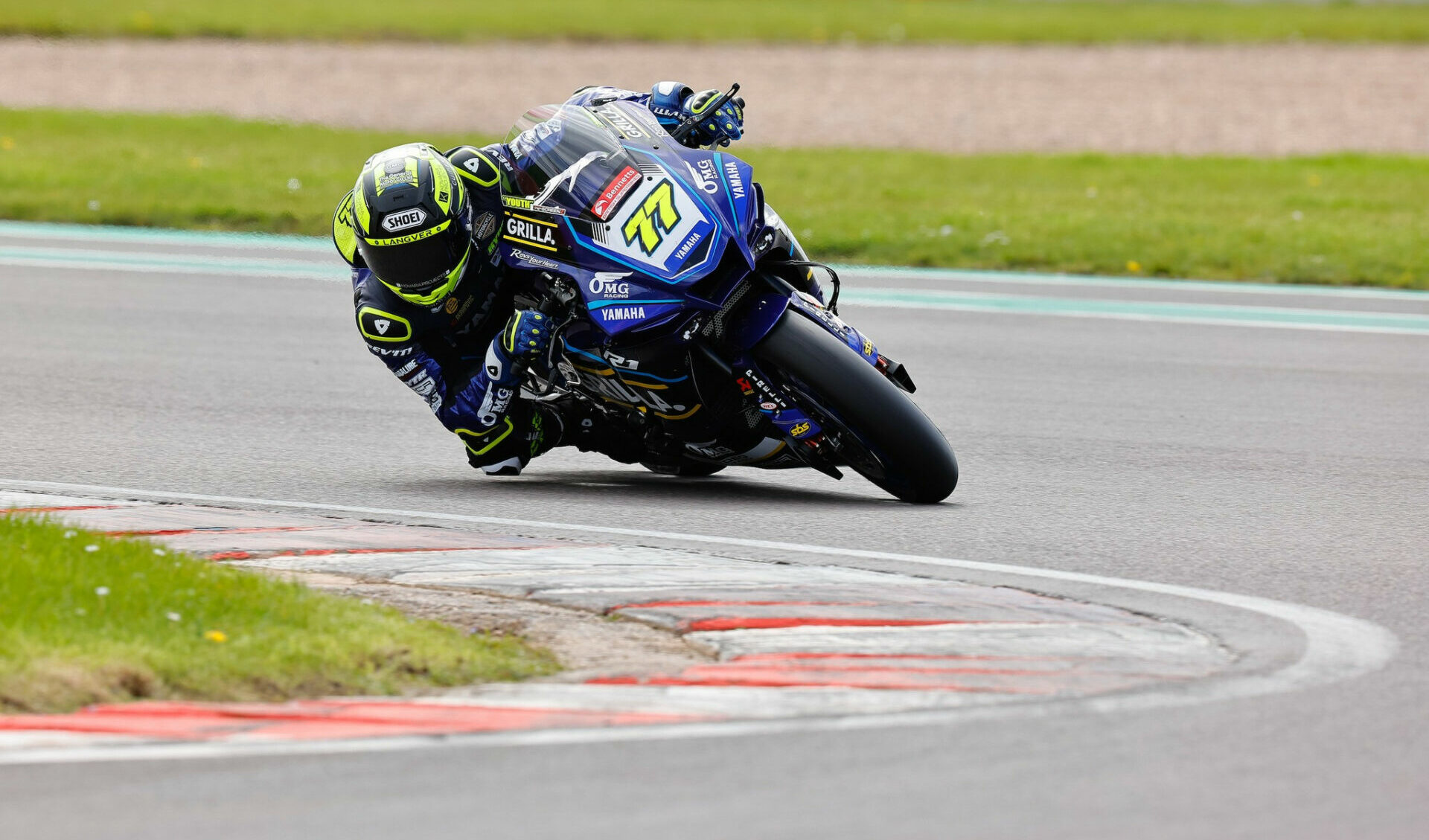 Kyle Ryde (77). Photo courtesy OMG Racing UK.