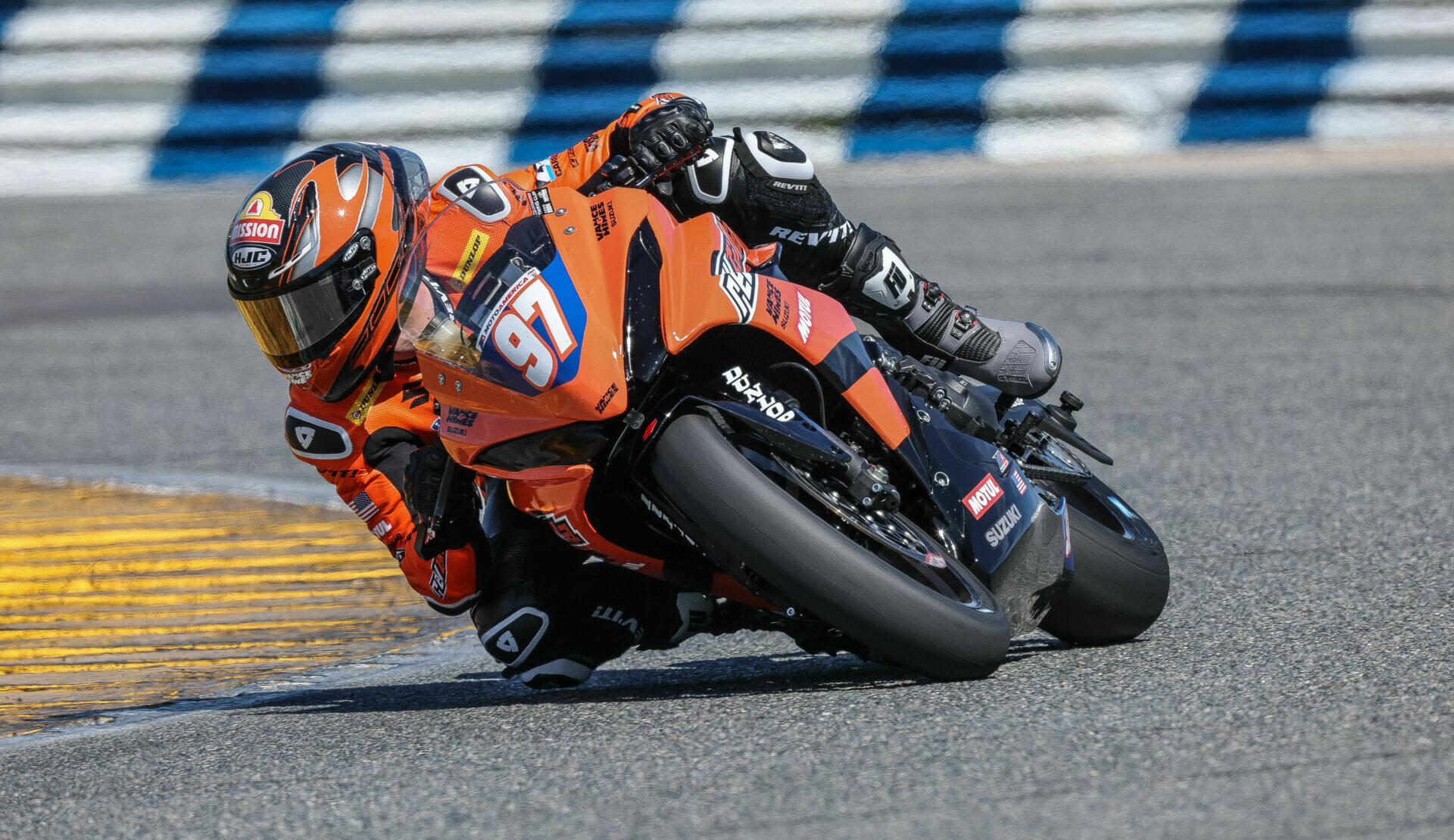 Rocco Landers (97), as seen earlier this season at Daytona. Photo by Brian J. Nelson.