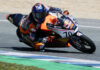 American Kristian Daniel Jr. (70) in action at the Red Bull MotoGP Rookies Cup test at Jerez. Photo courtesy Red Bull.