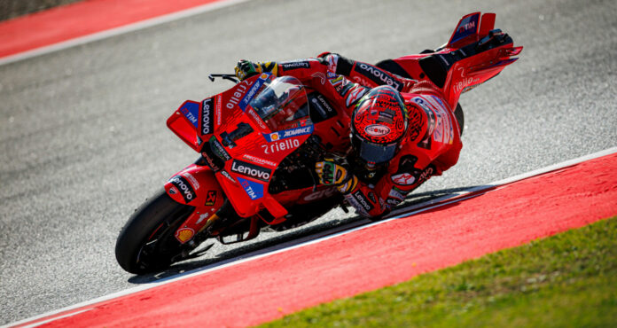 Francesco "Pecco" Bagnaia (1). Photo courtesy Ducati.