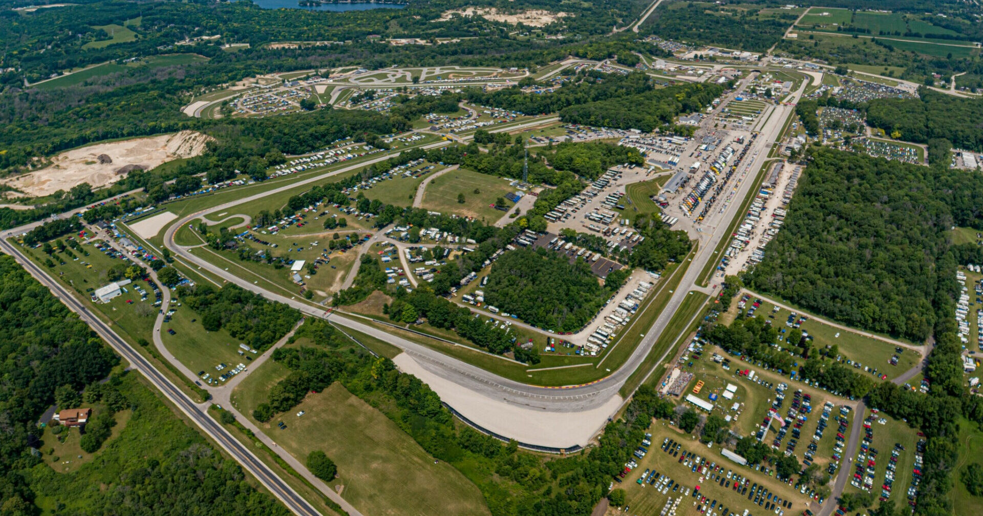 Road America, in Elkhart Lake, Wisconsin. Photo courtesy Road America.
