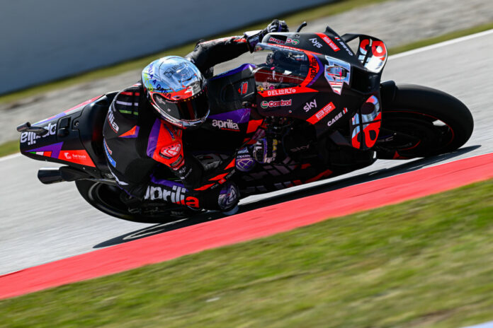 Aleix Espargaro (41). Photo courtesy Dorna.