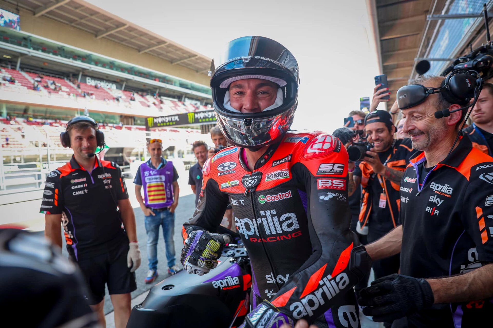 Aleix Espargaro. Photo courtesy Dorna.