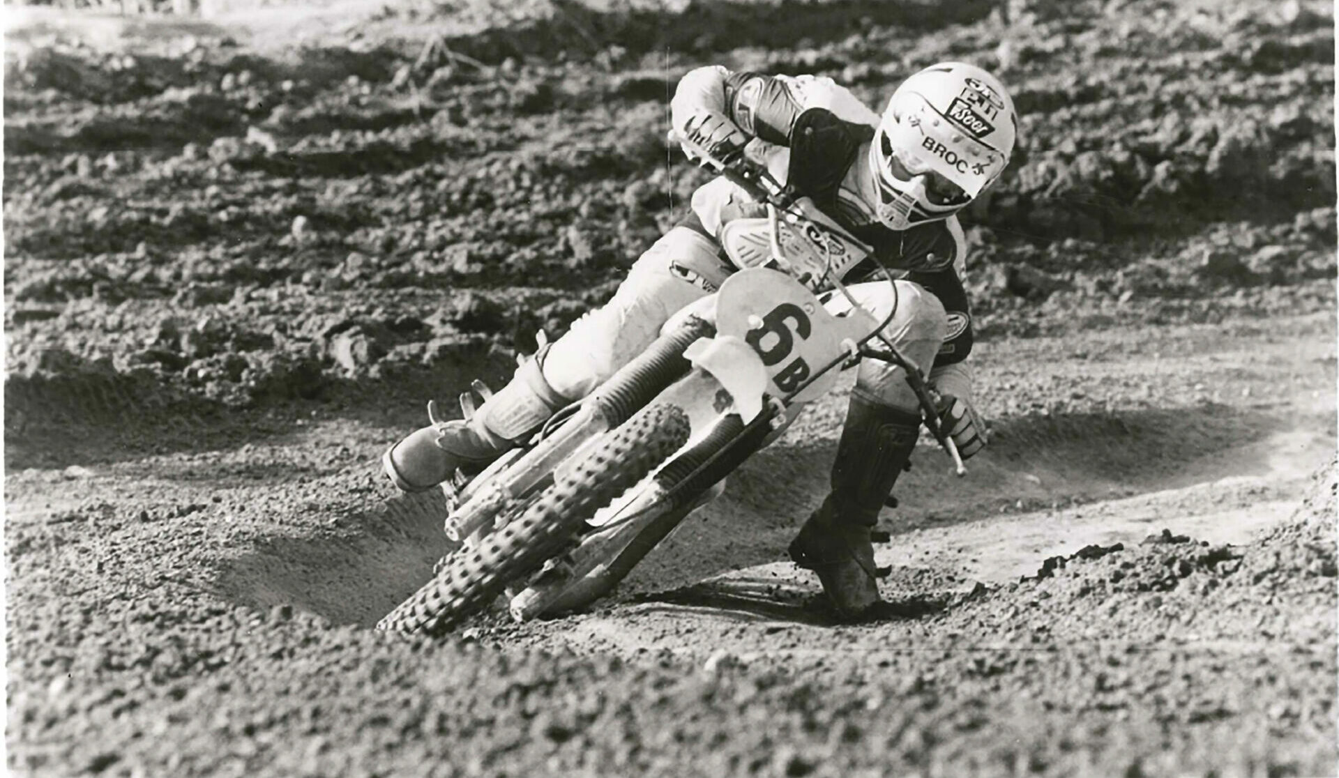 Six-time AMA Motocross National Champion and AMA Motorcycle Hall of Famer Broc Glover (6 B) will be the Grand Marshal at AMA Vintage Motorcycle Days. Photo courtesy AMA.