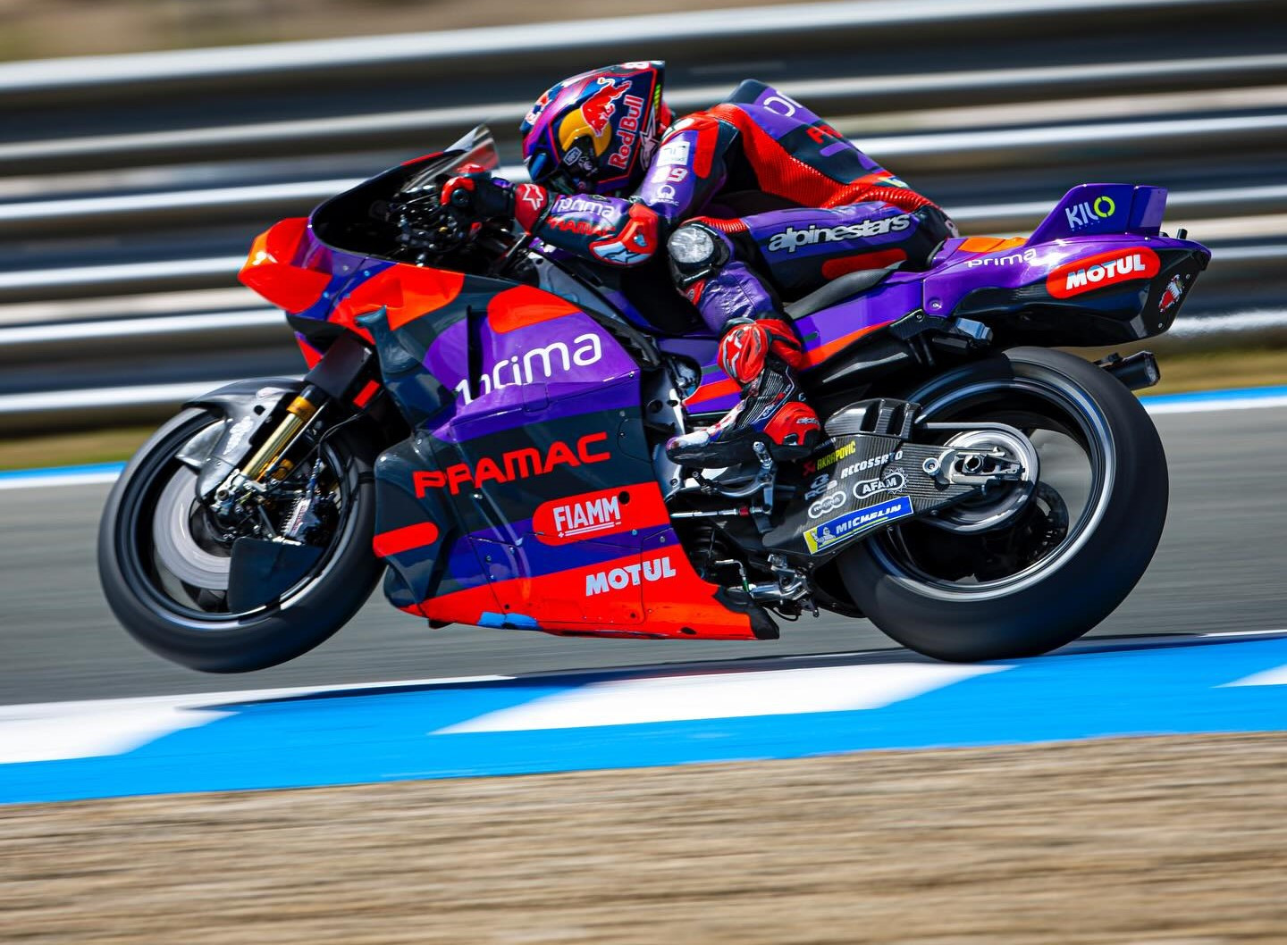 Jorge Martin. Photo courtesy Prima Pramac Racing.