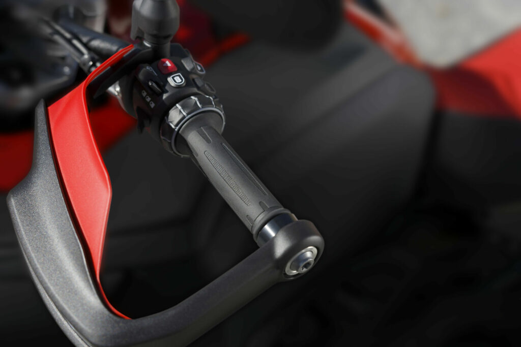 BMW's new Automated Shift Assistant (ASA) completes eliminates the need for a clutch lever while retaining the option of manual shifting by the rider. Photo courtesy BMW Motorrad USA.