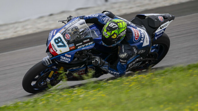 Remy Gardner (87). Photo courtesy Yamaha.