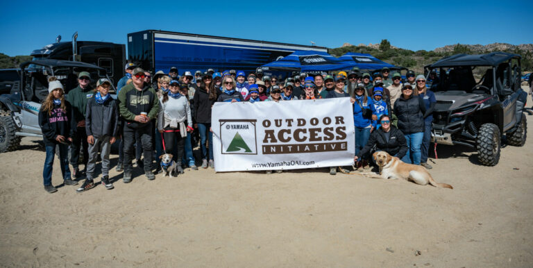 Volunteers From Yamaha Help Maintain OHV Riding Area In California