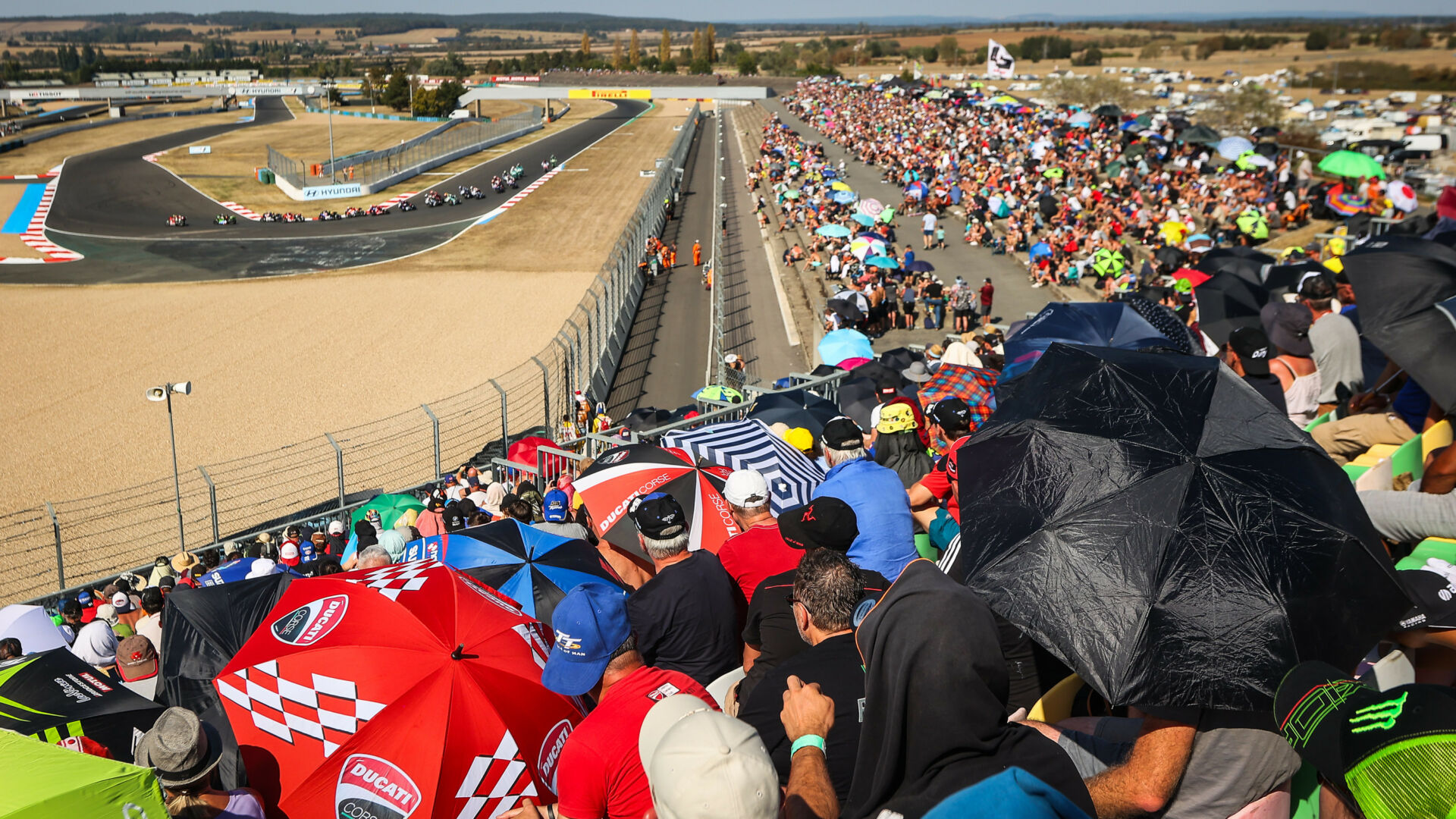 Circuit de Nevers Magny-Cours, in France, will continue hosting the FIM Superbike World Championship through at least 2027. Photo courtesy Dorna.