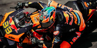 Brad Binder (33). Photo by Rob Gray/Polarity Photo, courtesy KTM Factory Racing.