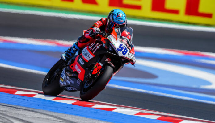 Adrian Huertas (99). Photo courtesy Dorna.