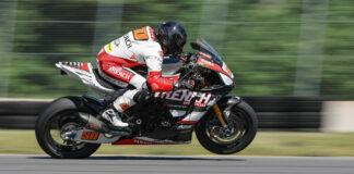 MotoAmerica: Fong Earns Superbike Pole Position At Brainerd Bobby Fong (50). Photo by Brian J. Nelson.