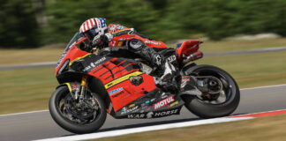 Loris Baz (76). Photo by Brian J. Nelson.