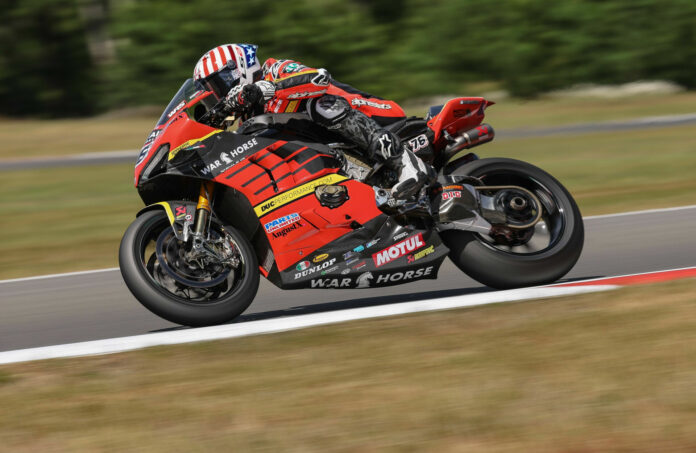 Loris Baz (76). Photo by Brian J. Nelson.
