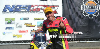 Hayden Gillim won the 101st Loudon Classic at New Hampshire Motor Speedway. Photo by David Swarts, copyright Roadracing World Publishing, Inc. 2024.