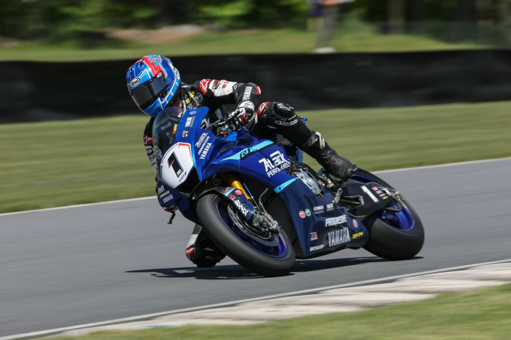 Jake Gagne (1). Photo by Brian J. Nelson, courtesy Yamaha.