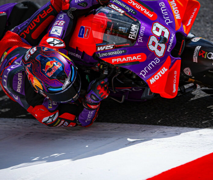 Jorge Martin (89). Photo courtesy Prima Pramac Racing.