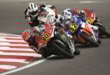 Dakota Mamola (80) at Brands Hatch. Photo by Turn One Photography.