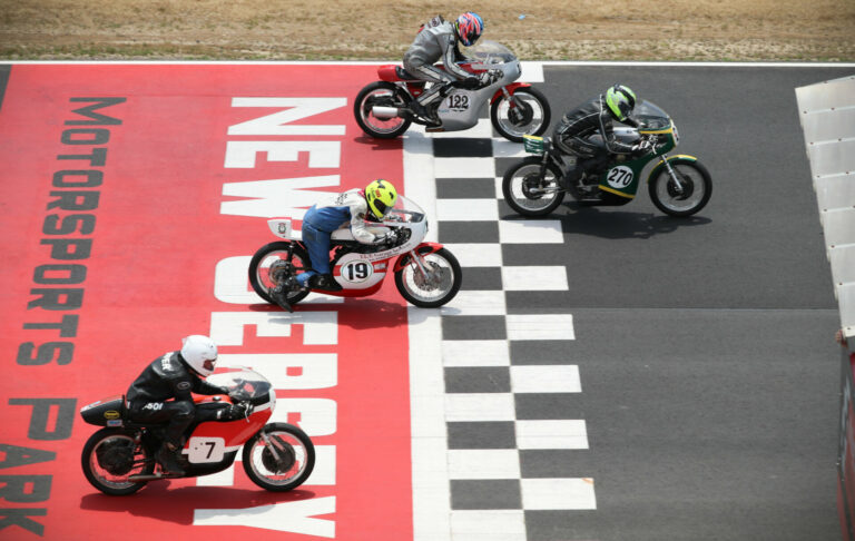 AHRMA: Hall Wins Both Vintage Cup Races In New Jersey