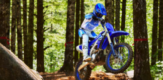 A 2025-model Yamaha YZ250FX. Photo courtesy Yamaha Motor Corp., U.S.A.