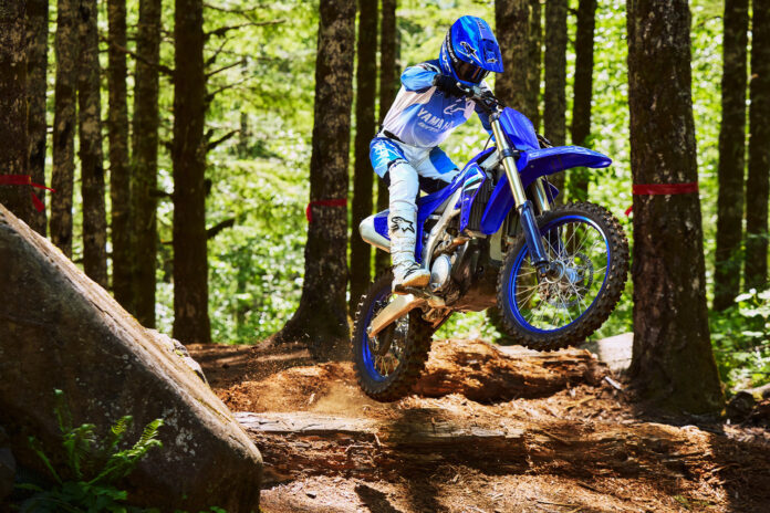 A 2025-model Yamaha YZ250FX. Photo courtesy Yamaha Motor Corp., U.S.A.