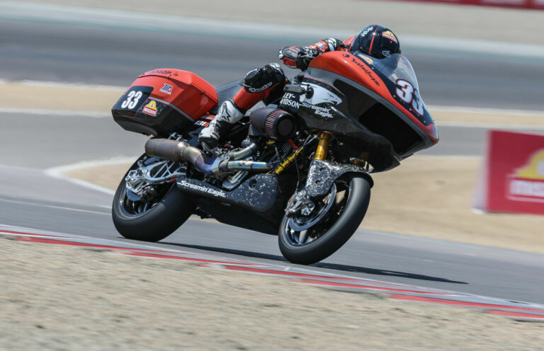 MotoAmerica: Kyle Wyman Fastest In Baggers Q1 At Laguna